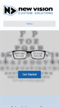 Mobile Screenshot of newvisioncustom.com